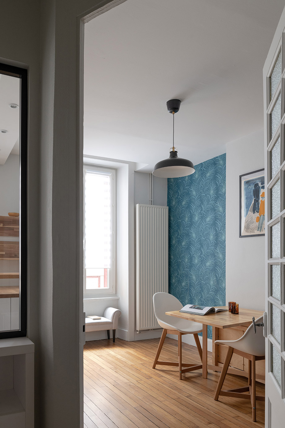 Rénovation d’appartement Lyon 7ème arrondissement avec alcôve et cuisine LAYDOSTIAN ARCHITECTE AGENCEMENT DECORATION